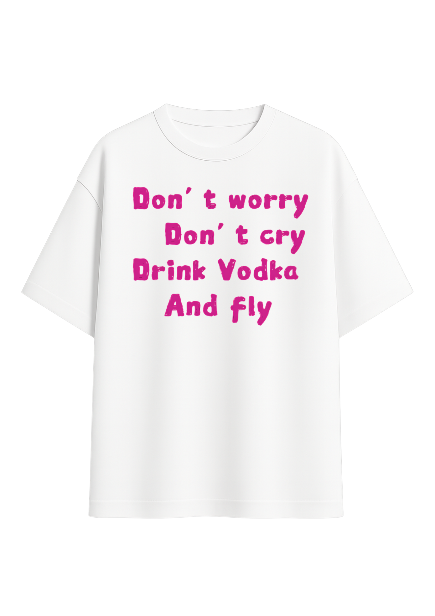 drink v0dka and fly tee