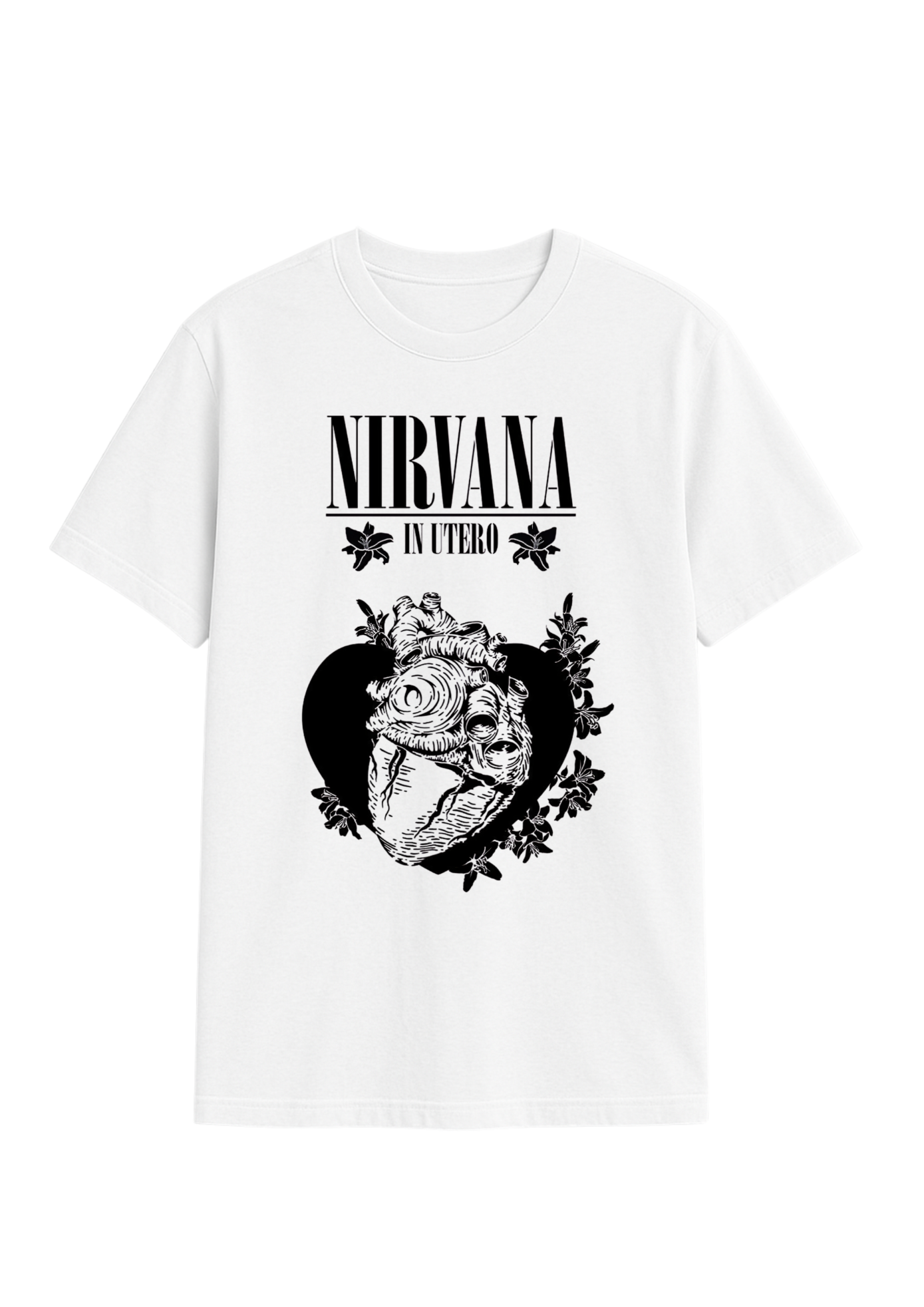 nirvana regular fit tee