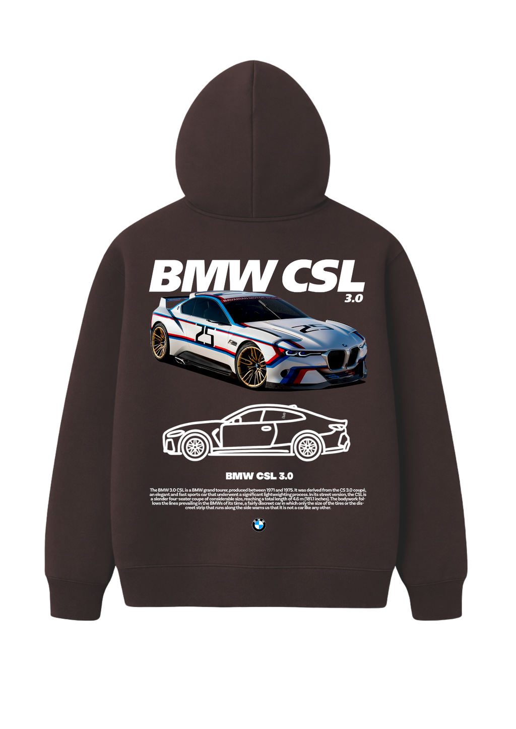 bmw csl hoddie