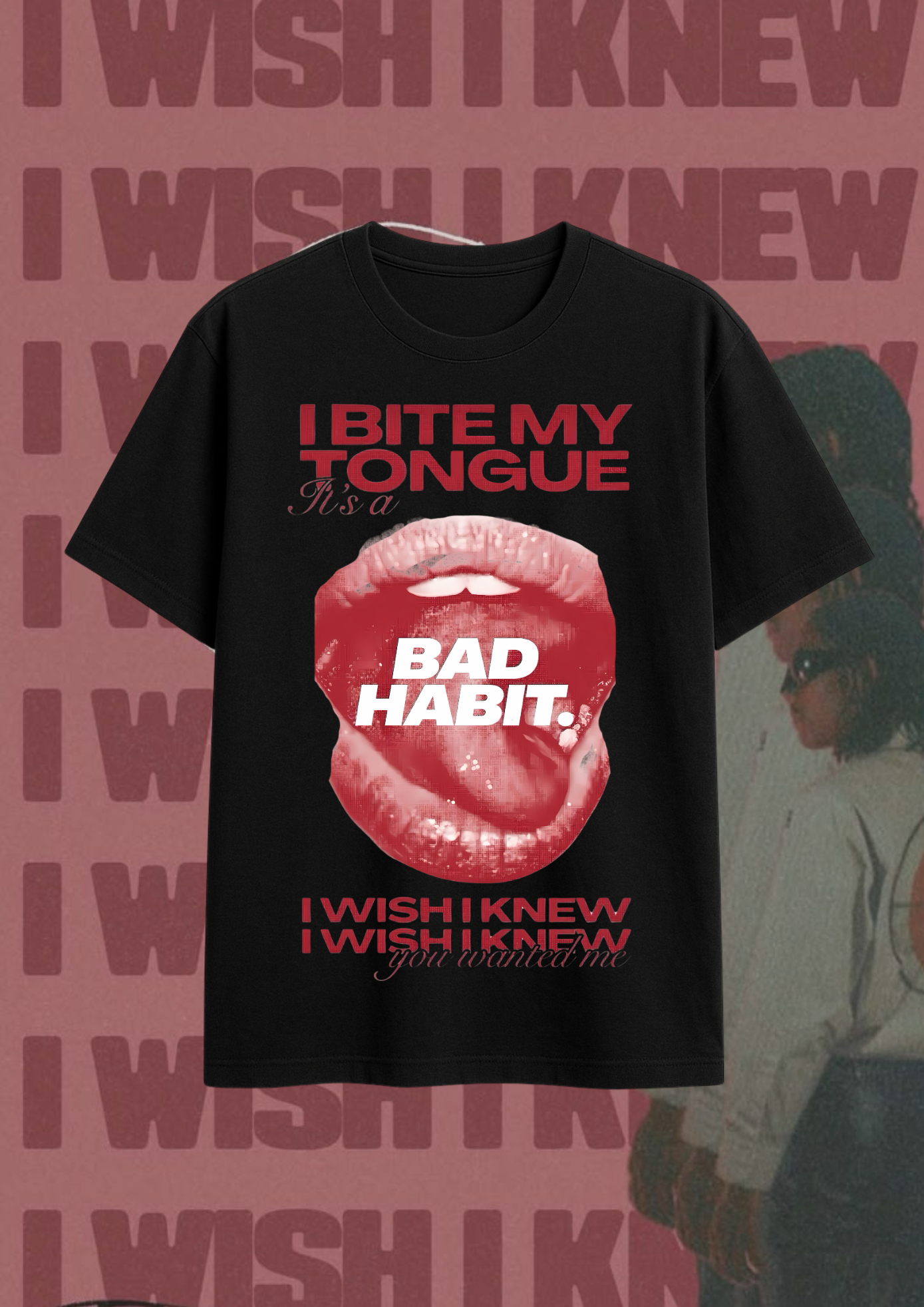 bad habit regular fit tee
