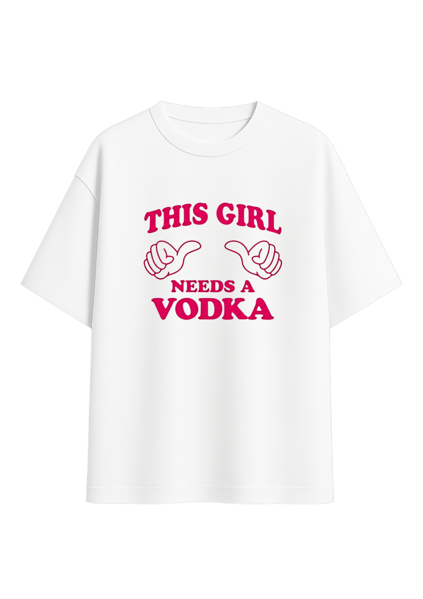this girl needs v0dka tee