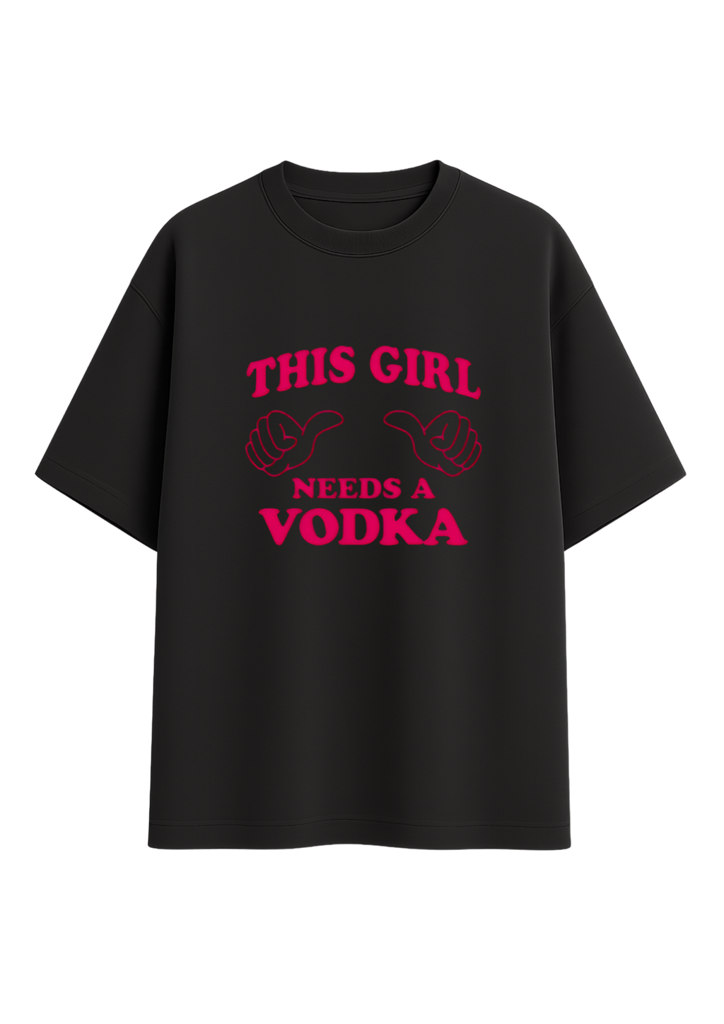 this girl needs v0dka tee