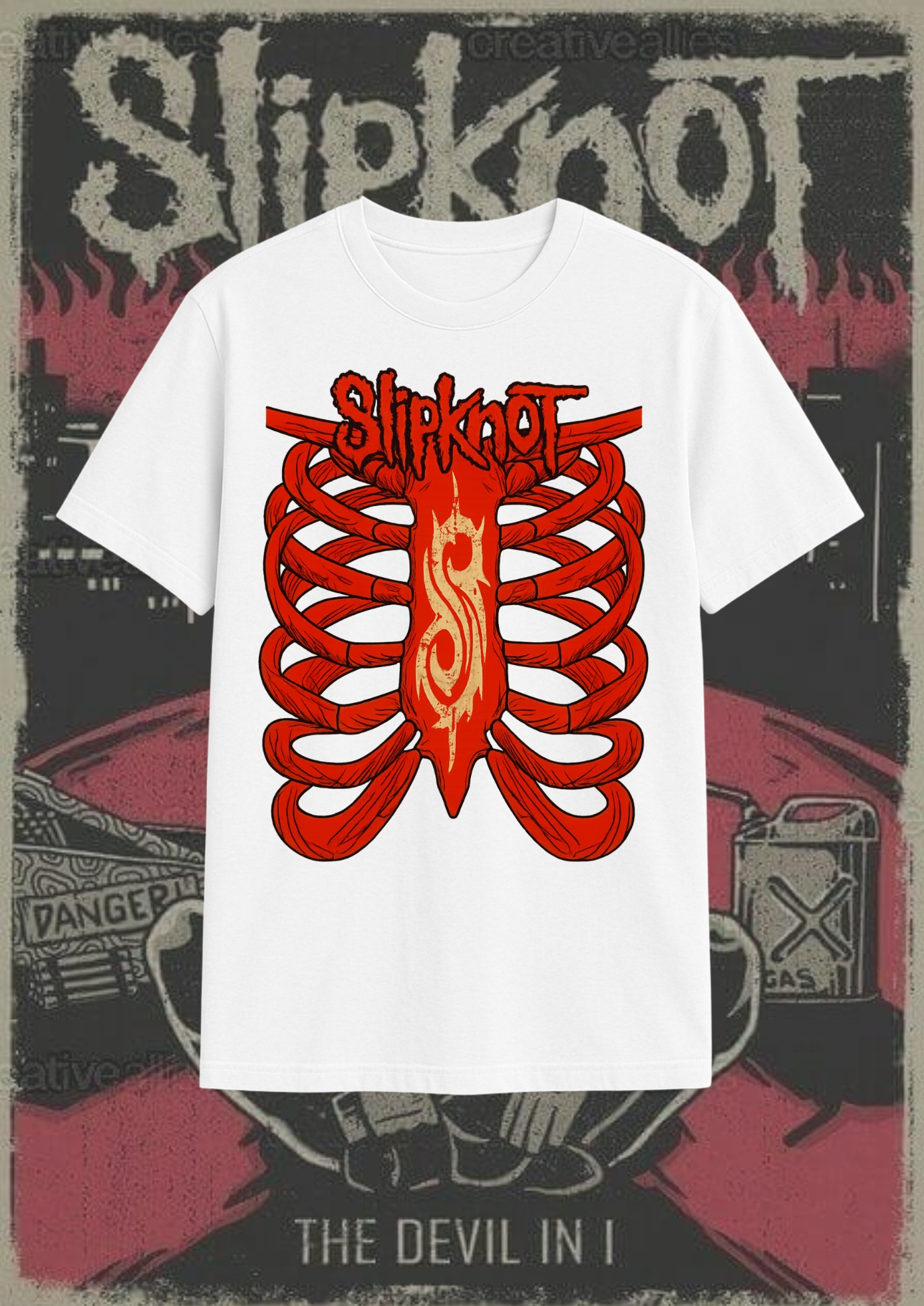 slipknot regular fit tee