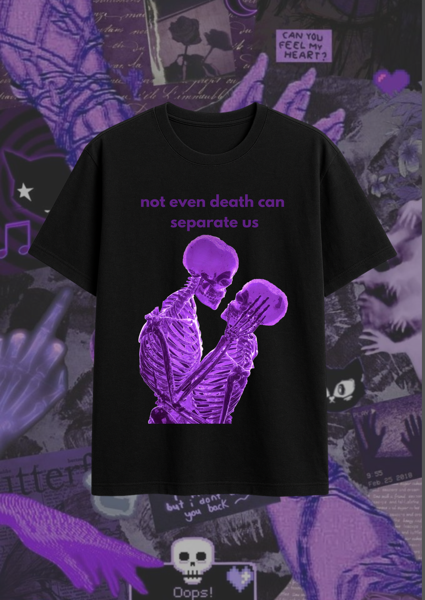 not even death can seperate us regular fit tee