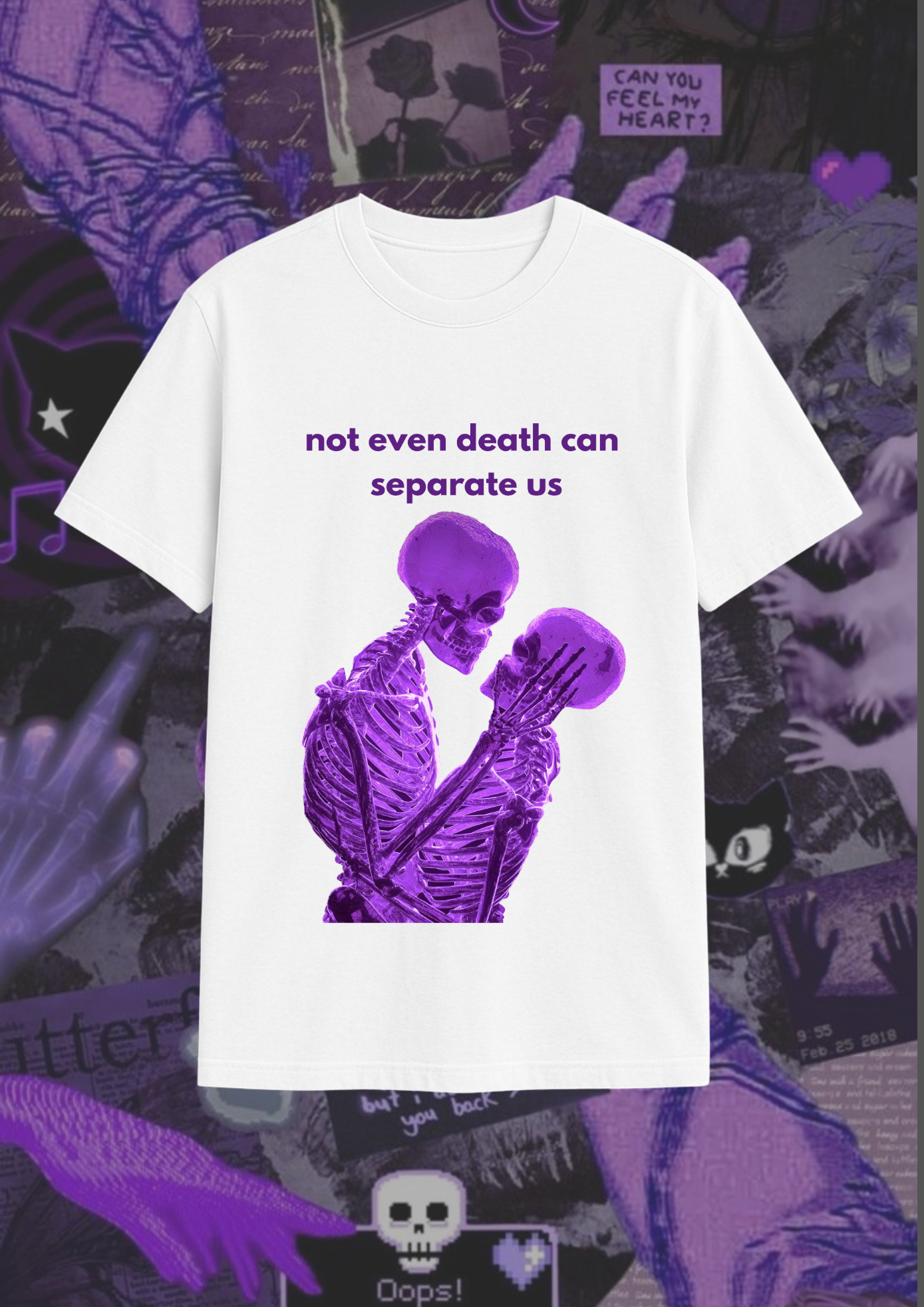 not even death can seperate us regular fit tee