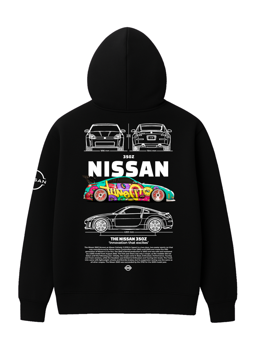 nissan 350z hoddie