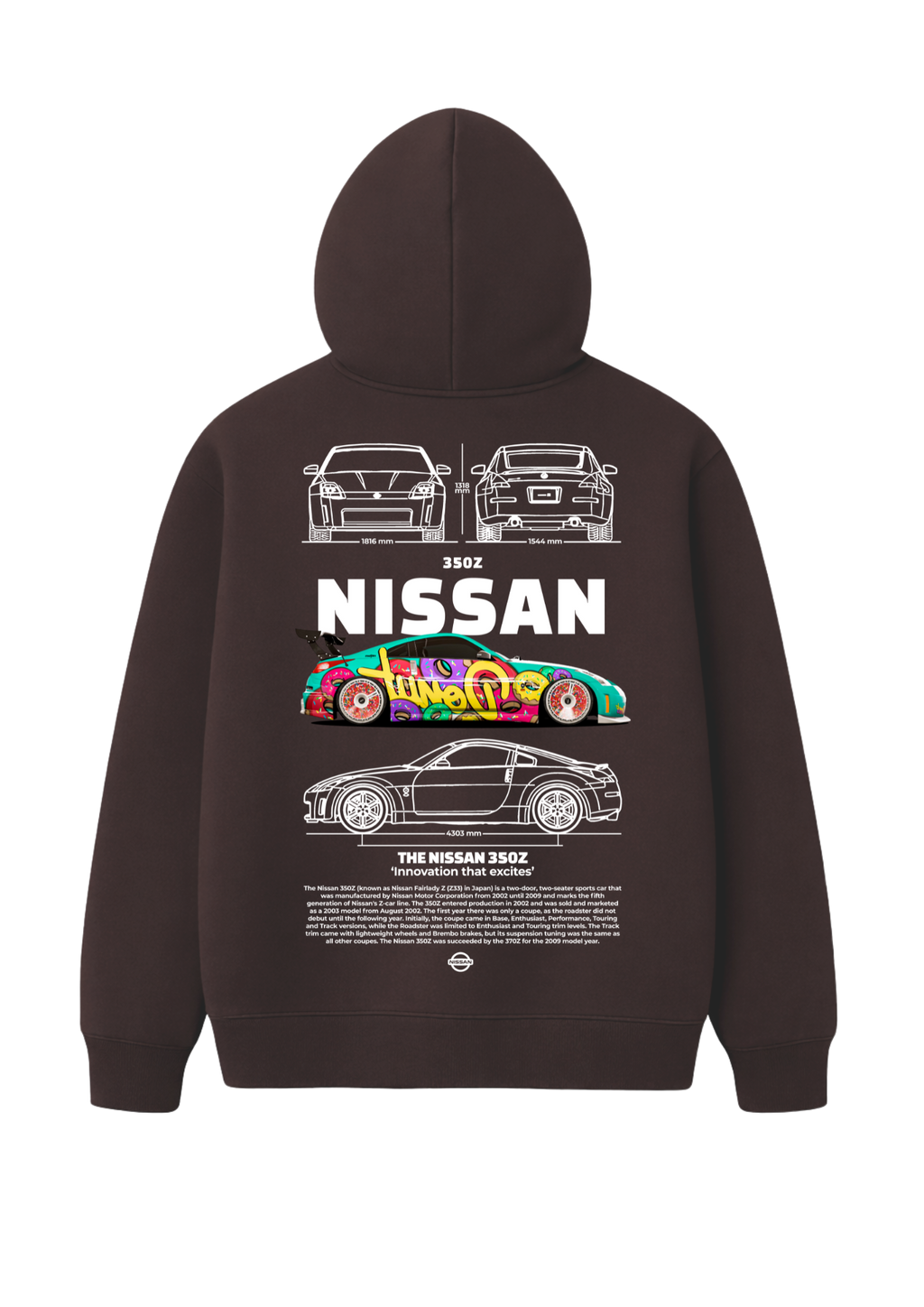 nissan 350z hoddie