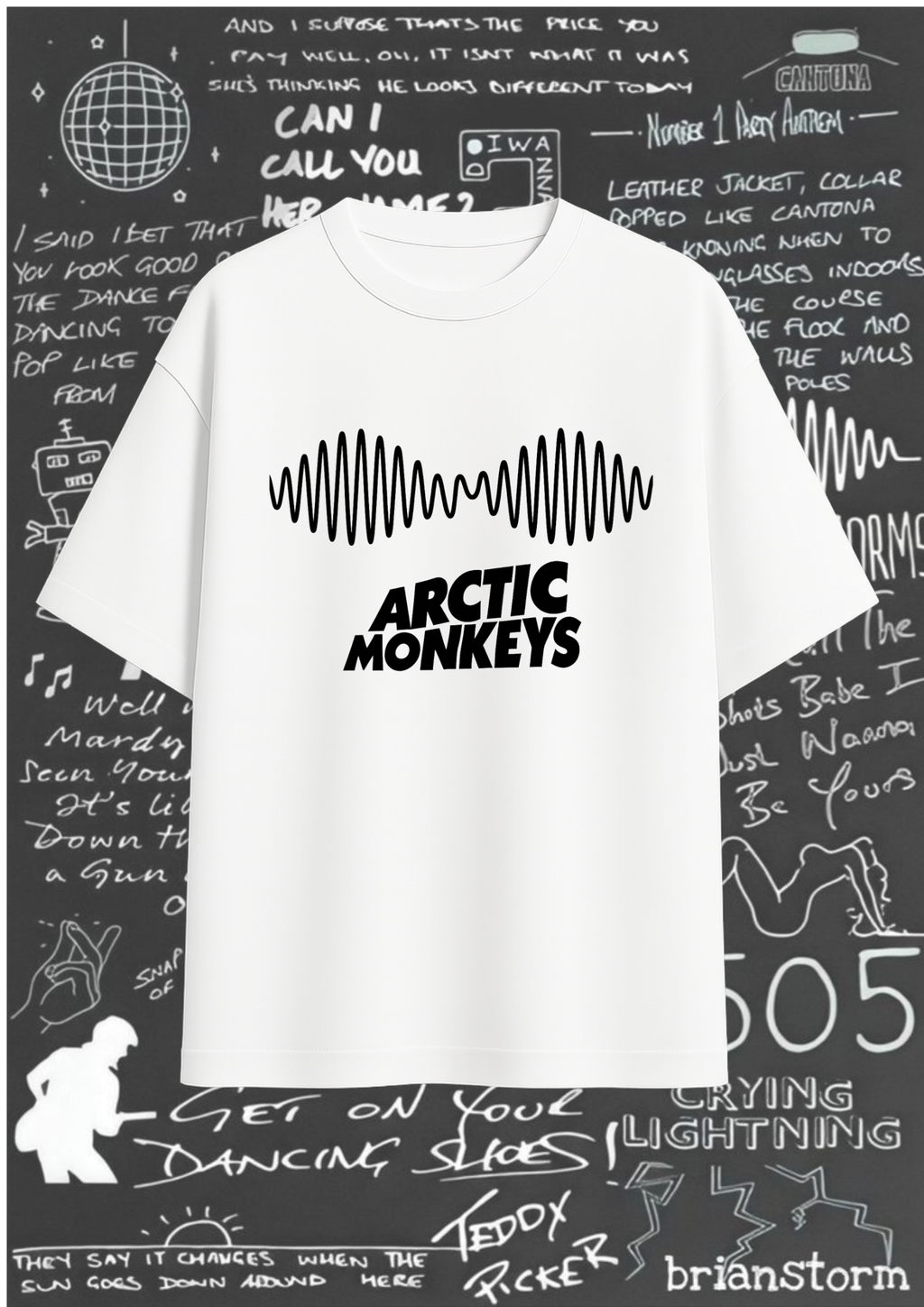 Arctic Monkeys premium unisex oversized tee