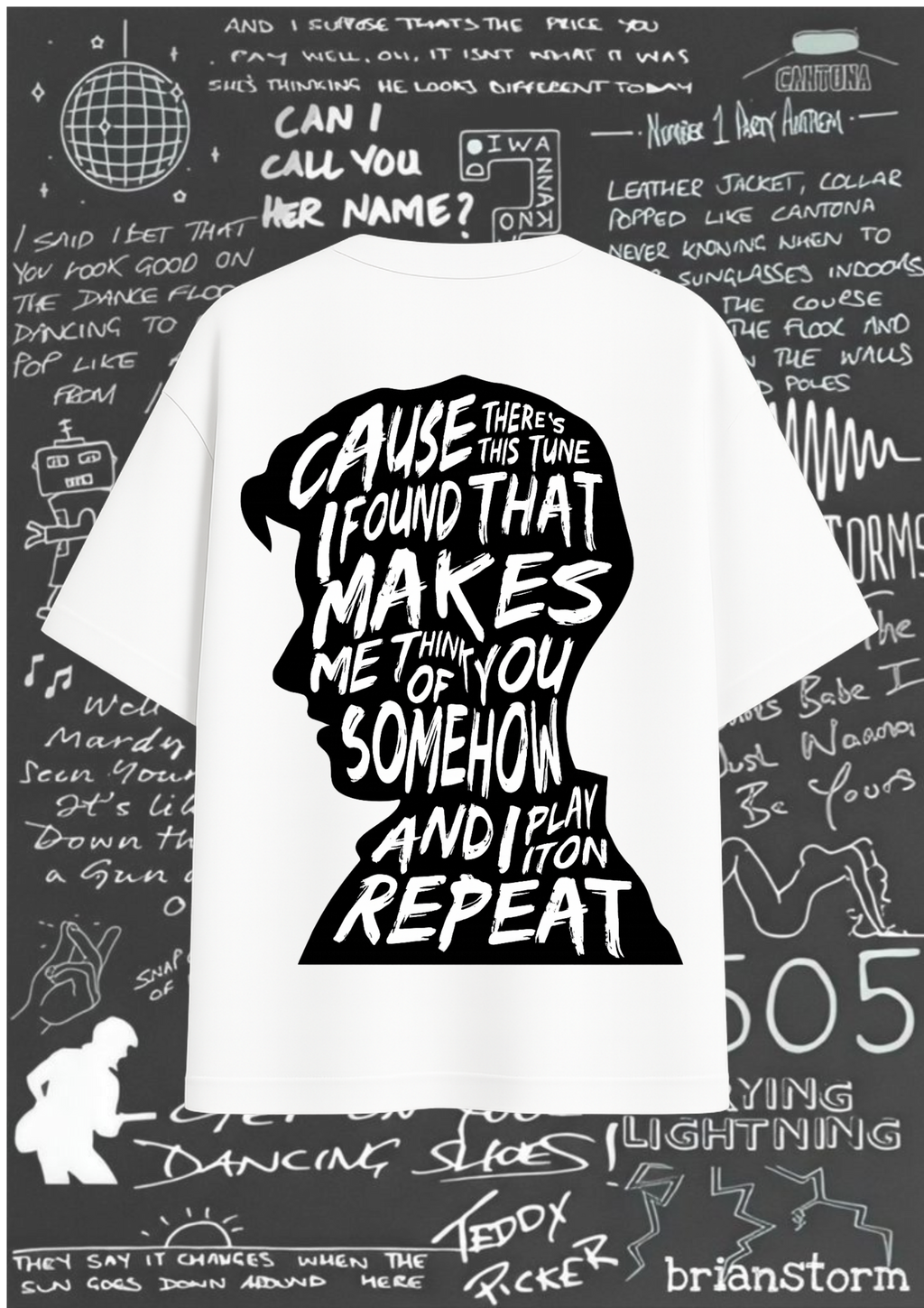 Arctic Monkeys premium unisex oversized tee