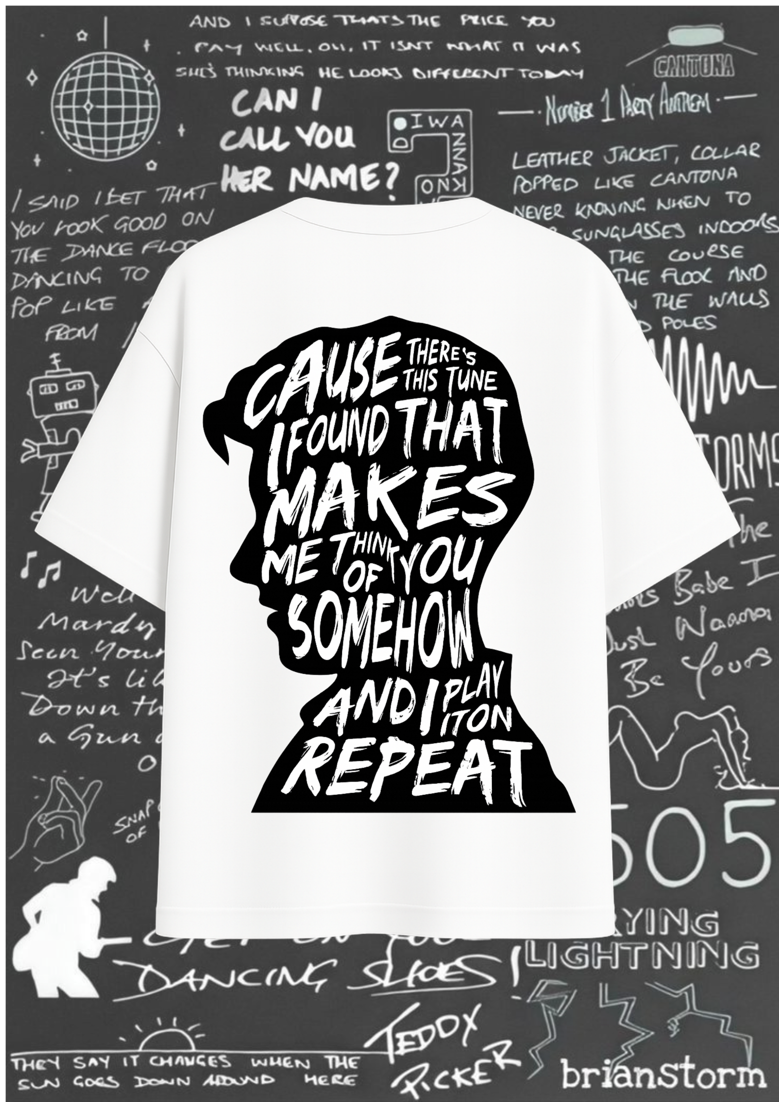 Arctic Monkeys premium unisex oversized tee