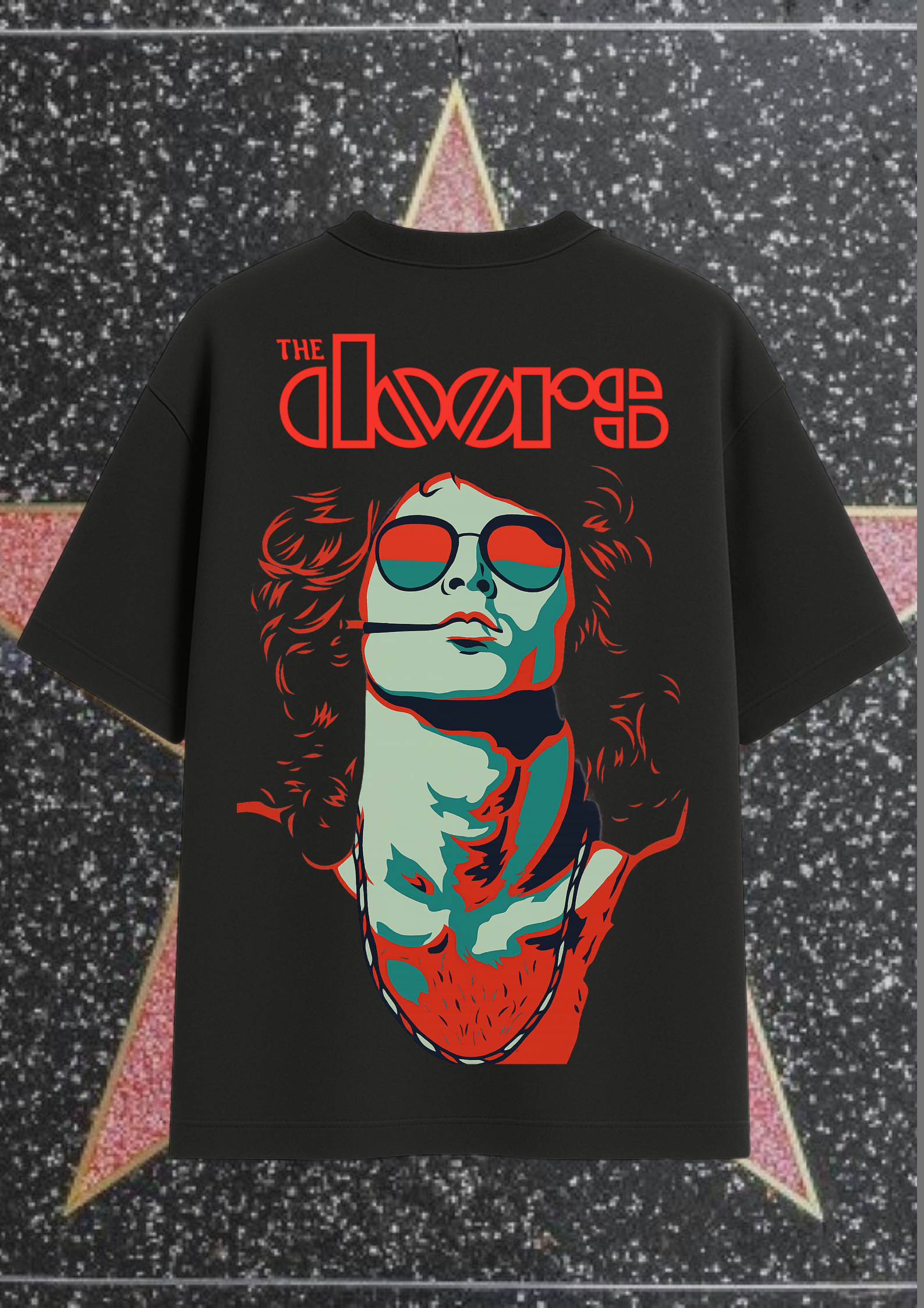 The Doors premium unisex oversized tee