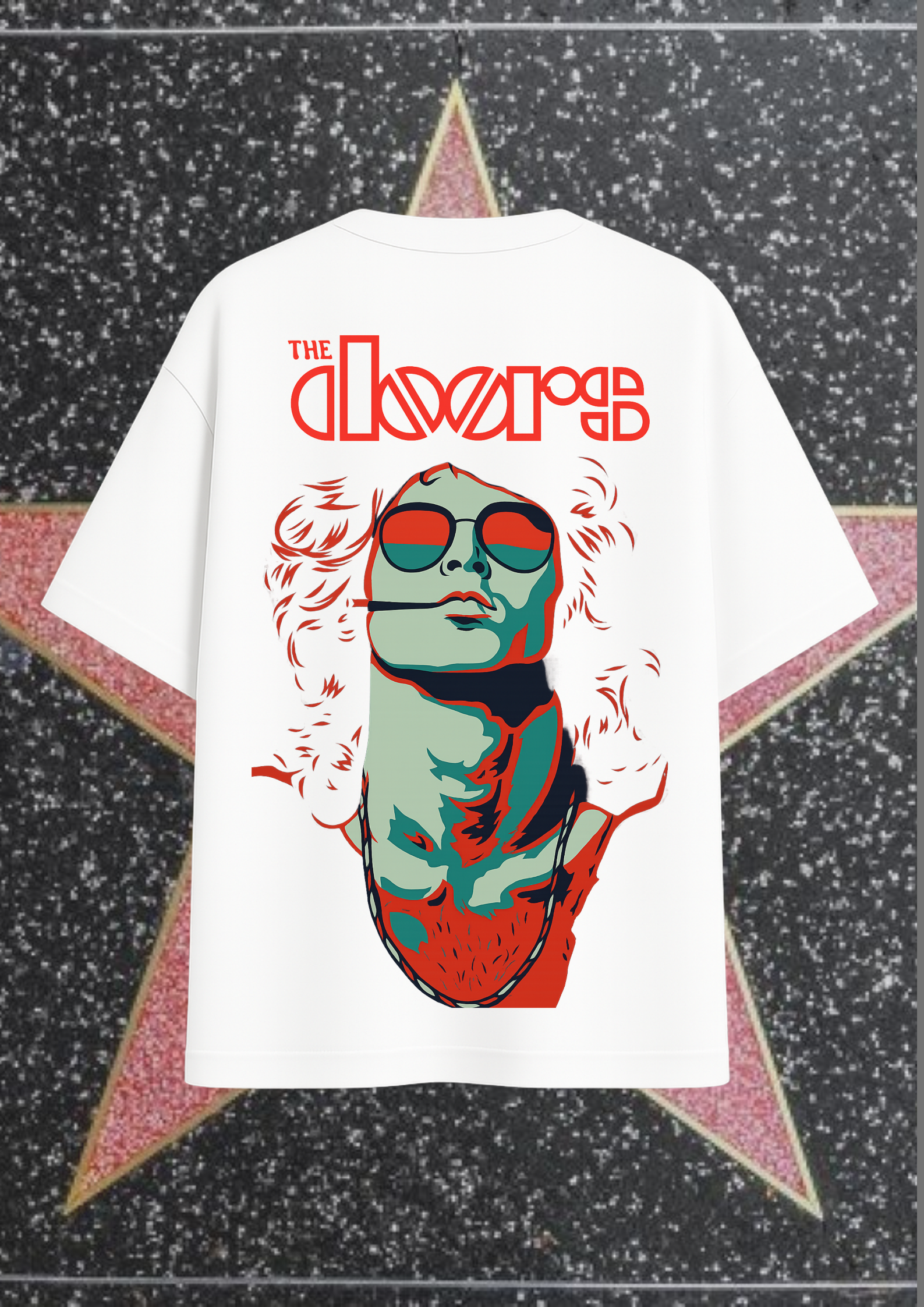 The Doors premium unisex oversized tee
