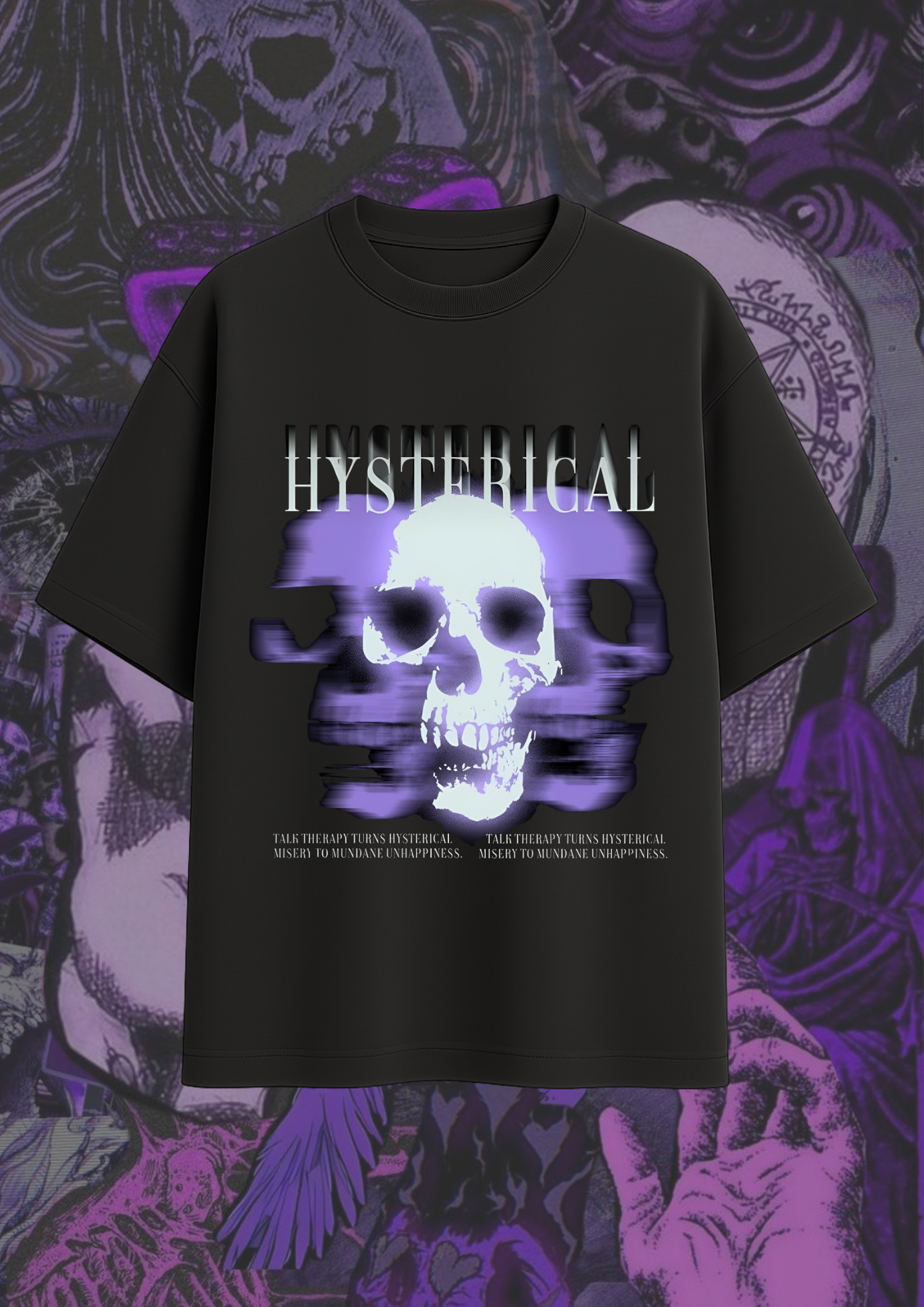 Hysterical Premium unisex oversized tee