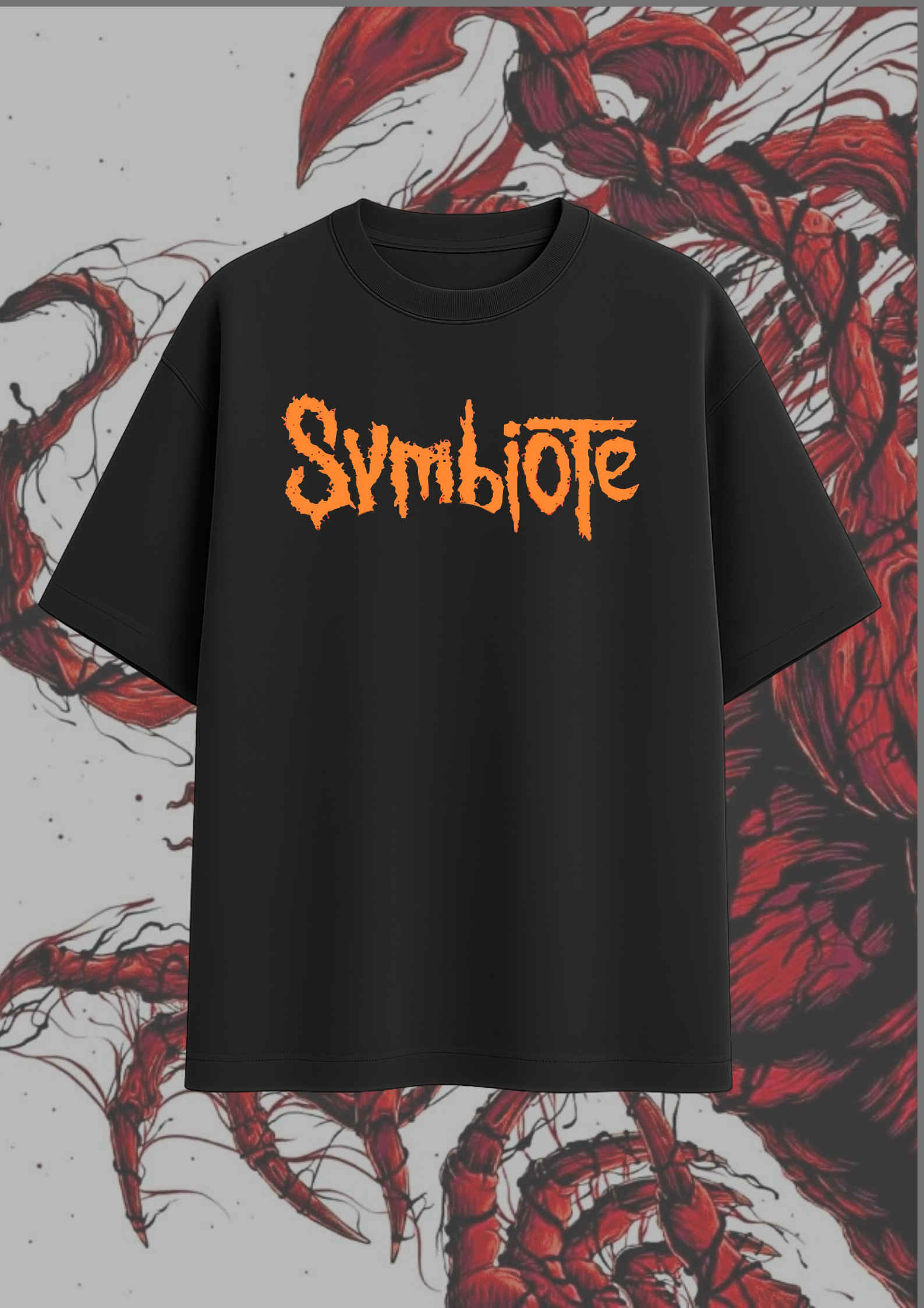 Symbiote Premium unisex oversized tee