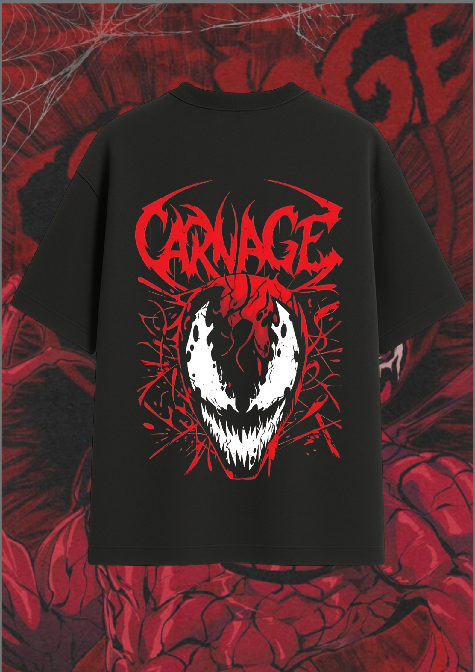 Carnage Premium unisex oversized tee