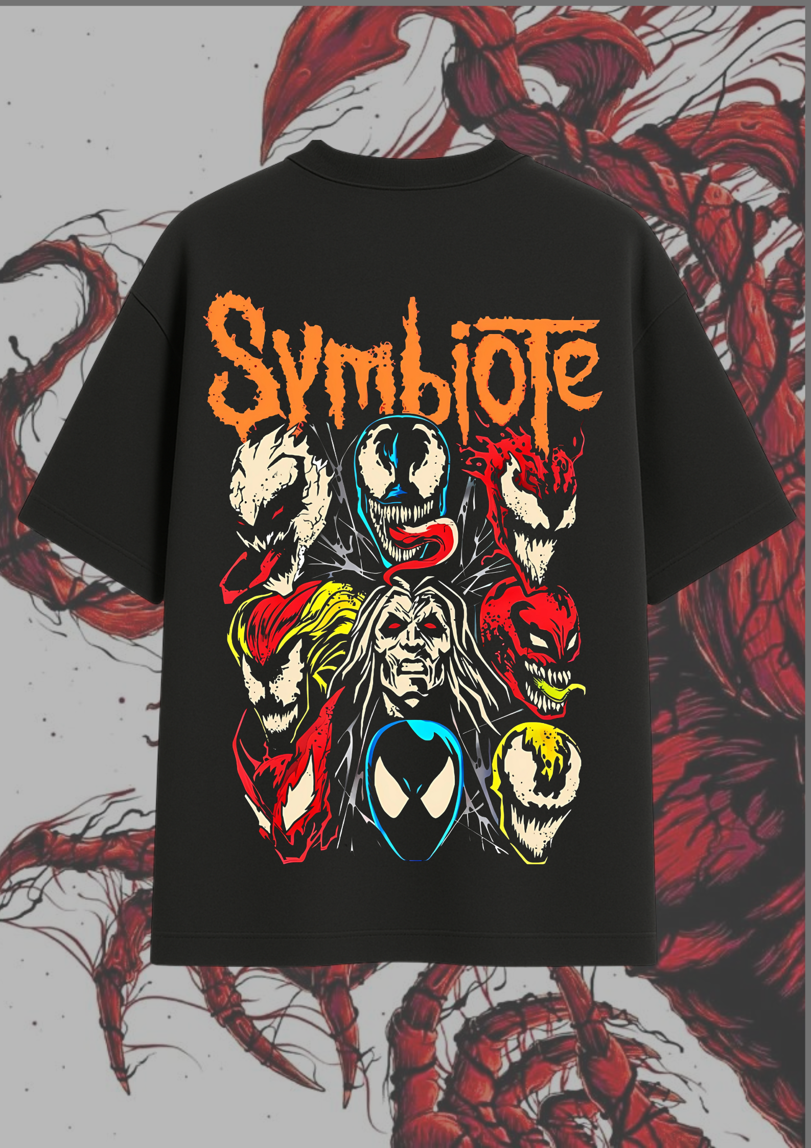 Symbiote Premium unisex oversized tee