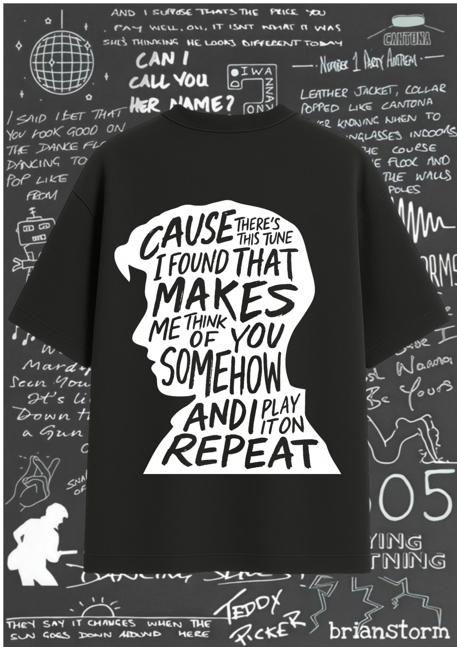 Arctic Monkeys premium unisex oversized tee