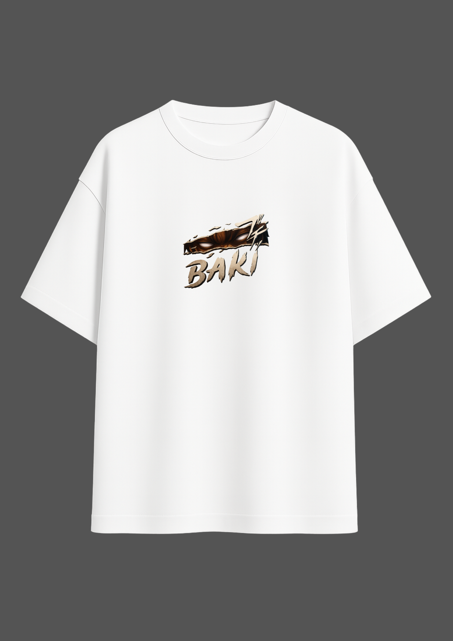 Baki Hanma Oversized Tshirt