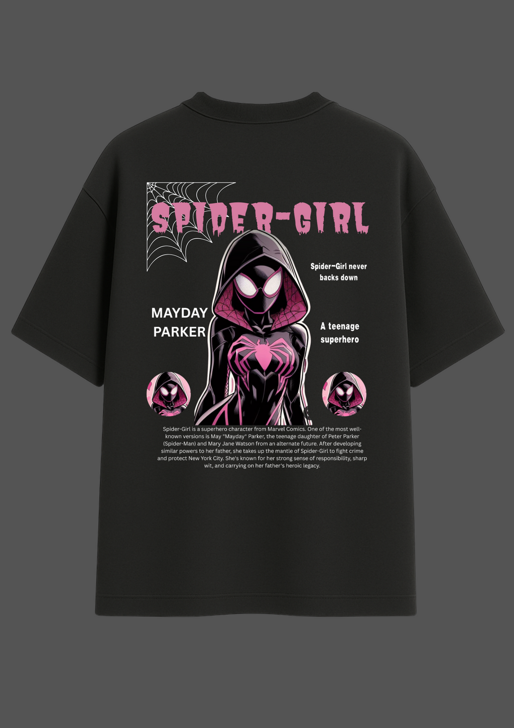 Spider Girl Oversized Unisex tee