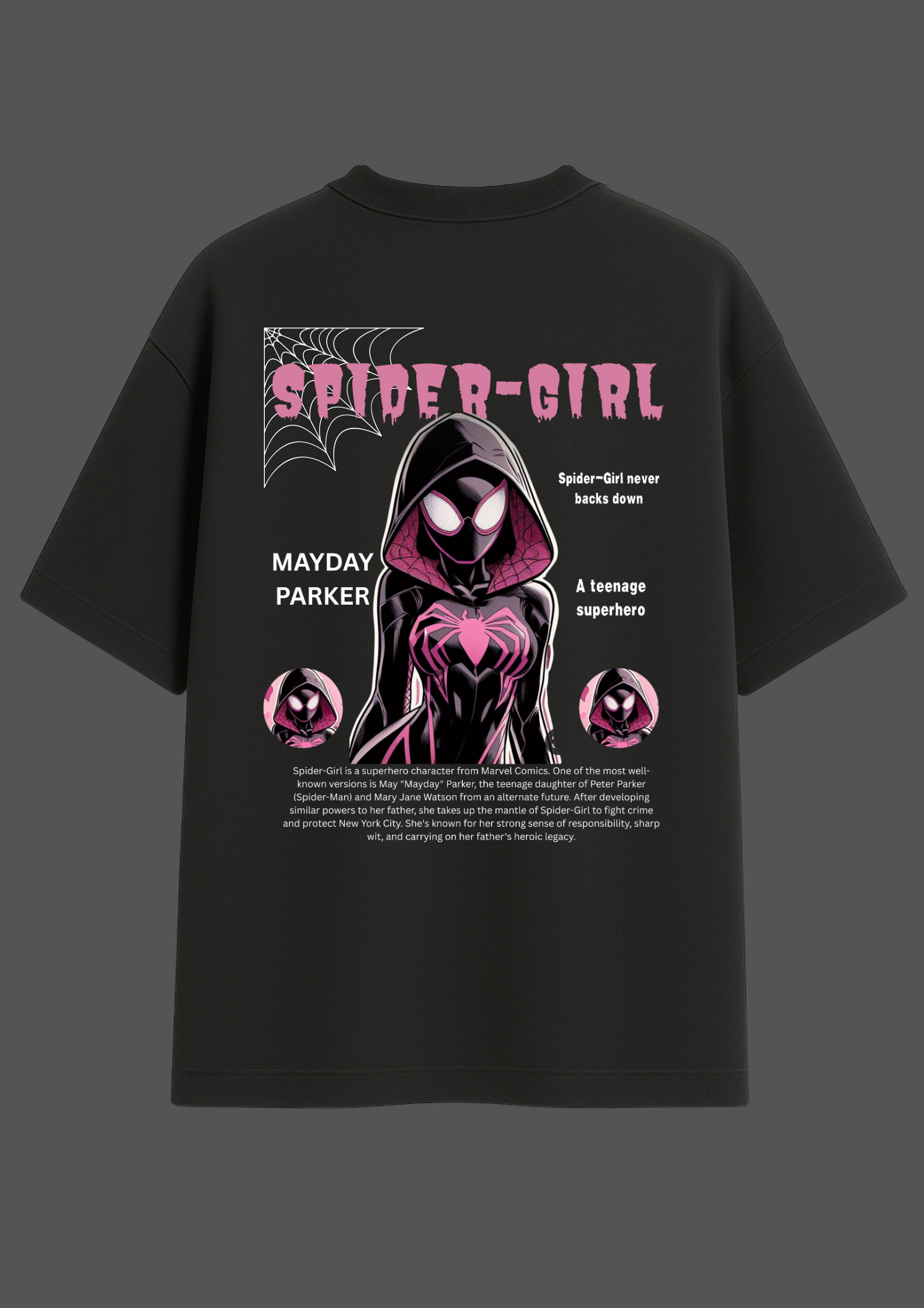 Spider Girl Oversized Unisex tee
