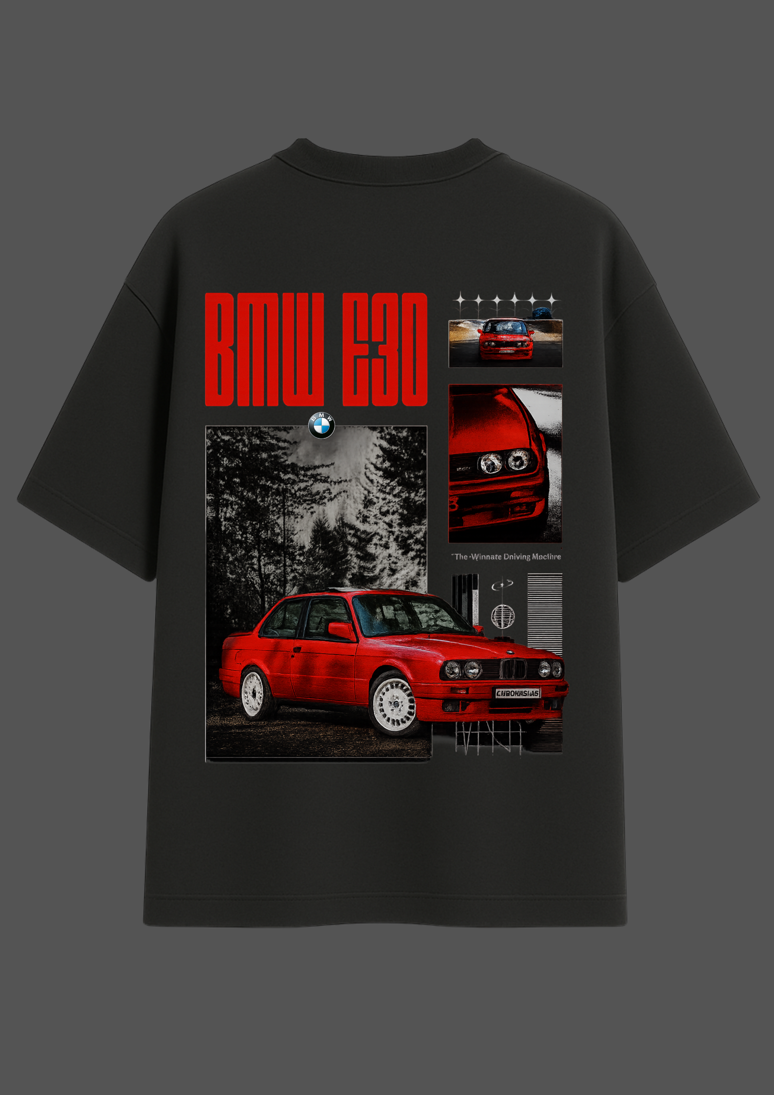 BMW E30 Oversized Tshirt