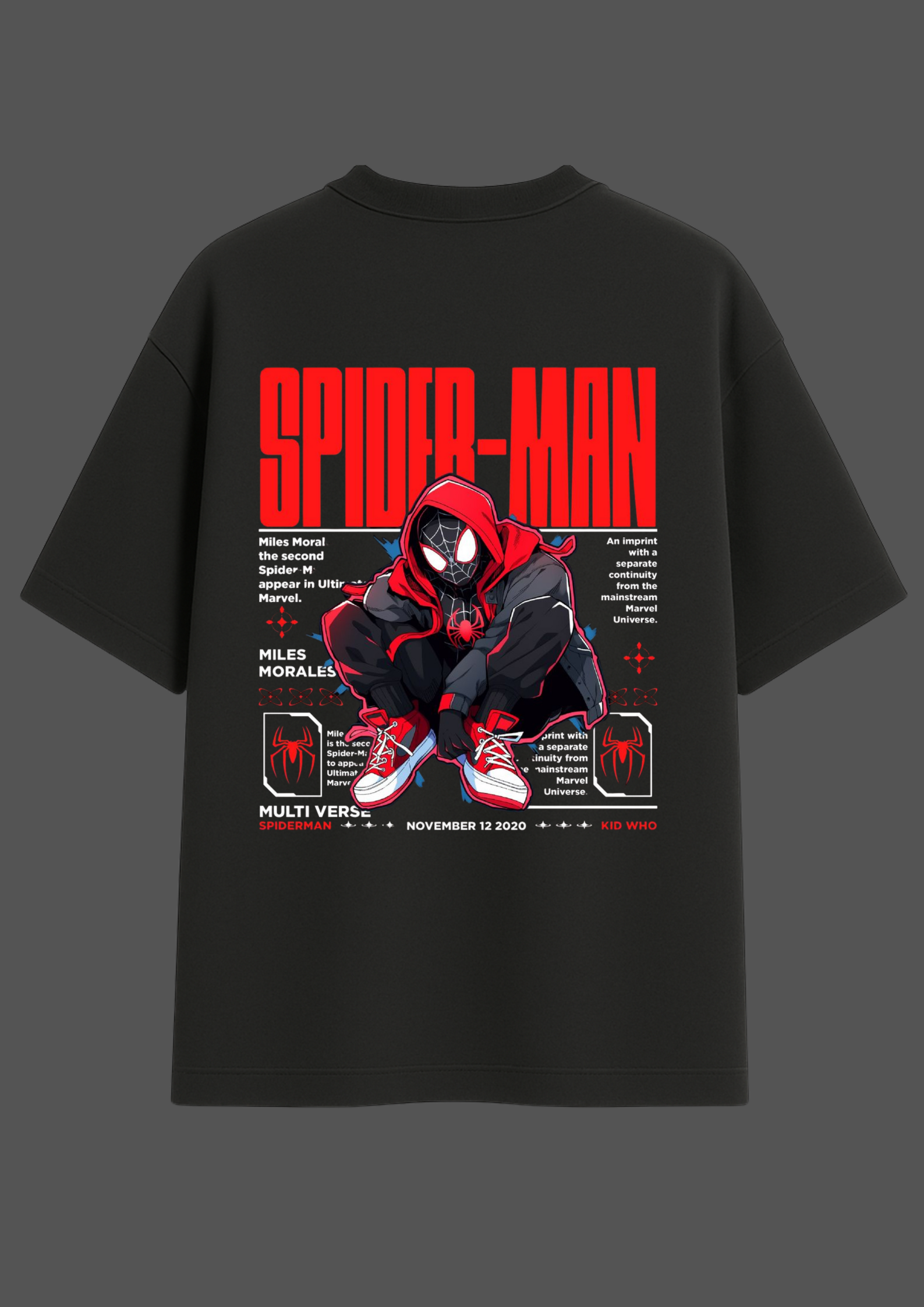 Spiderman Oversized Unisex tee