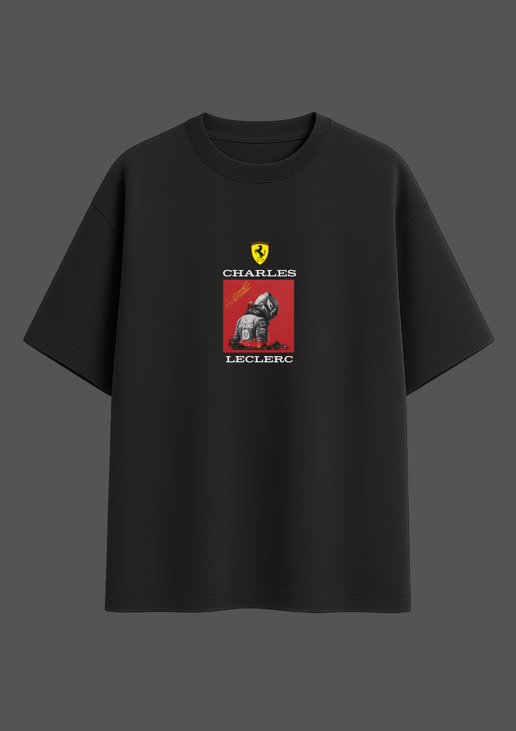 Charles Leclerc Oversized Tshirt