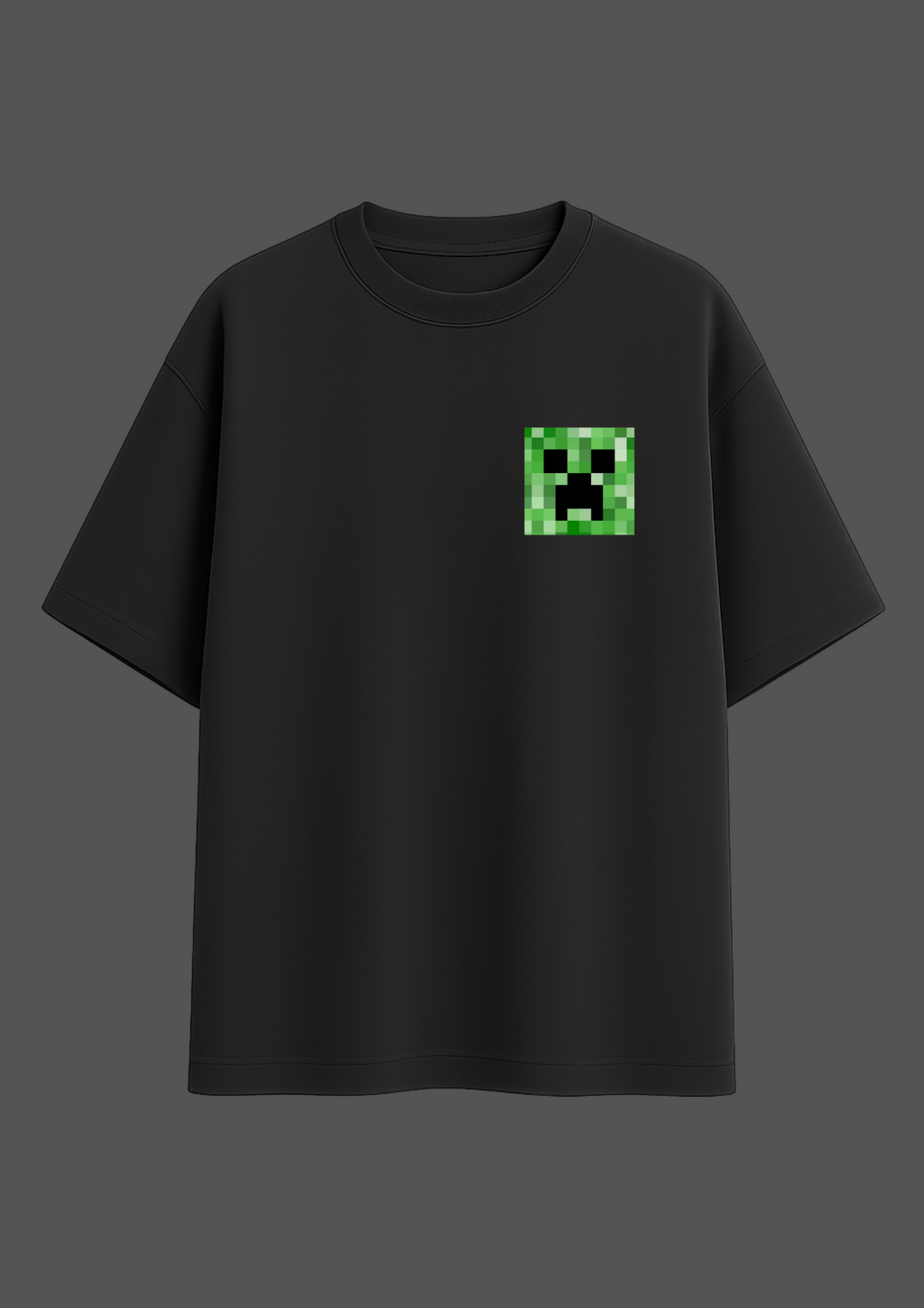 Minecraft Creeper Oversized Unisex tee