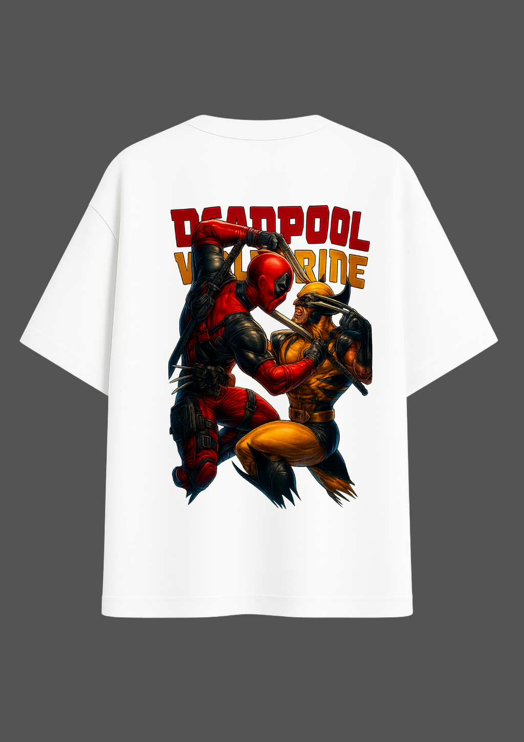 Deadpool x Wolverine Oversized Tshirt