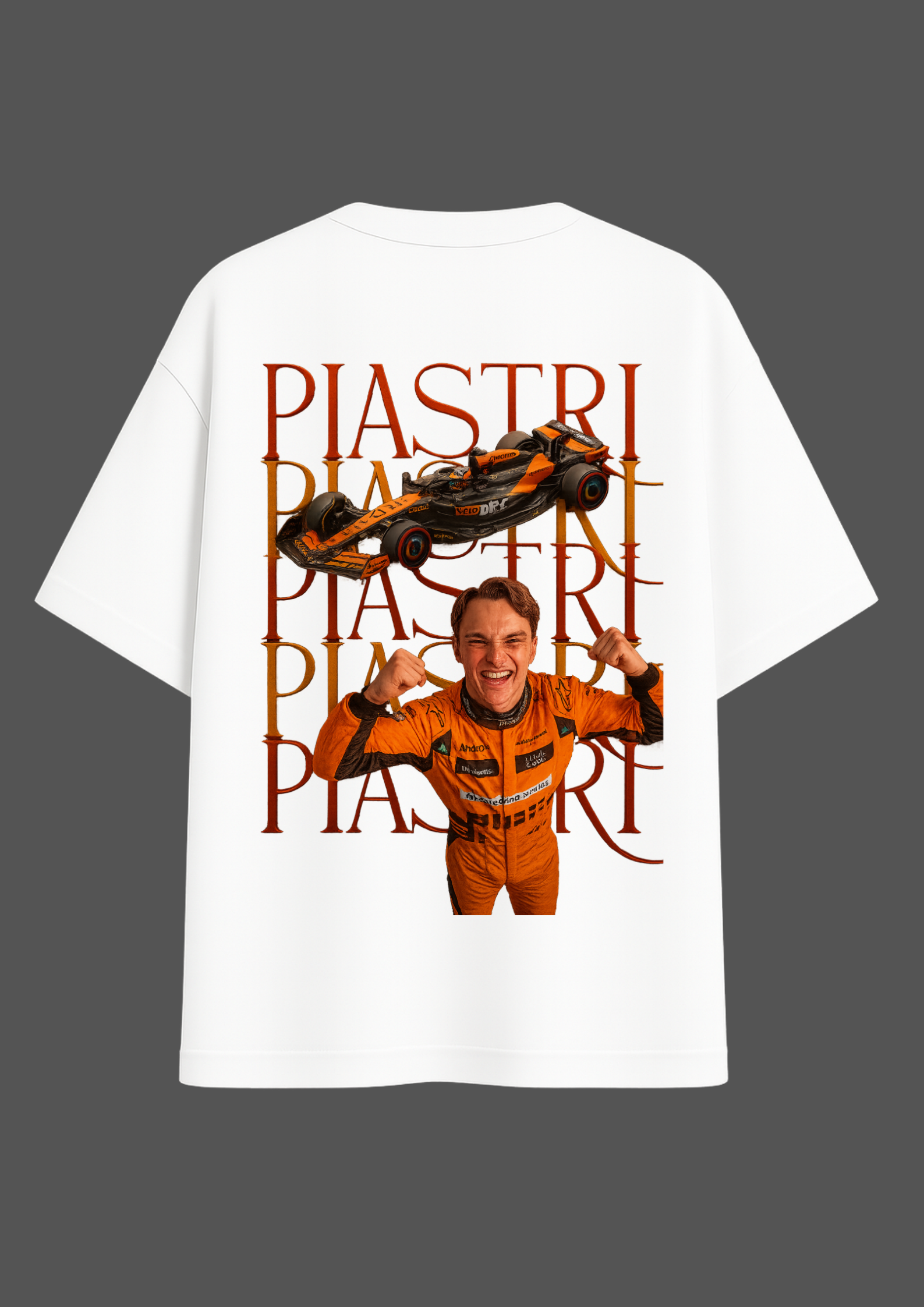 Oscar Piastri Oversized Unisex tee