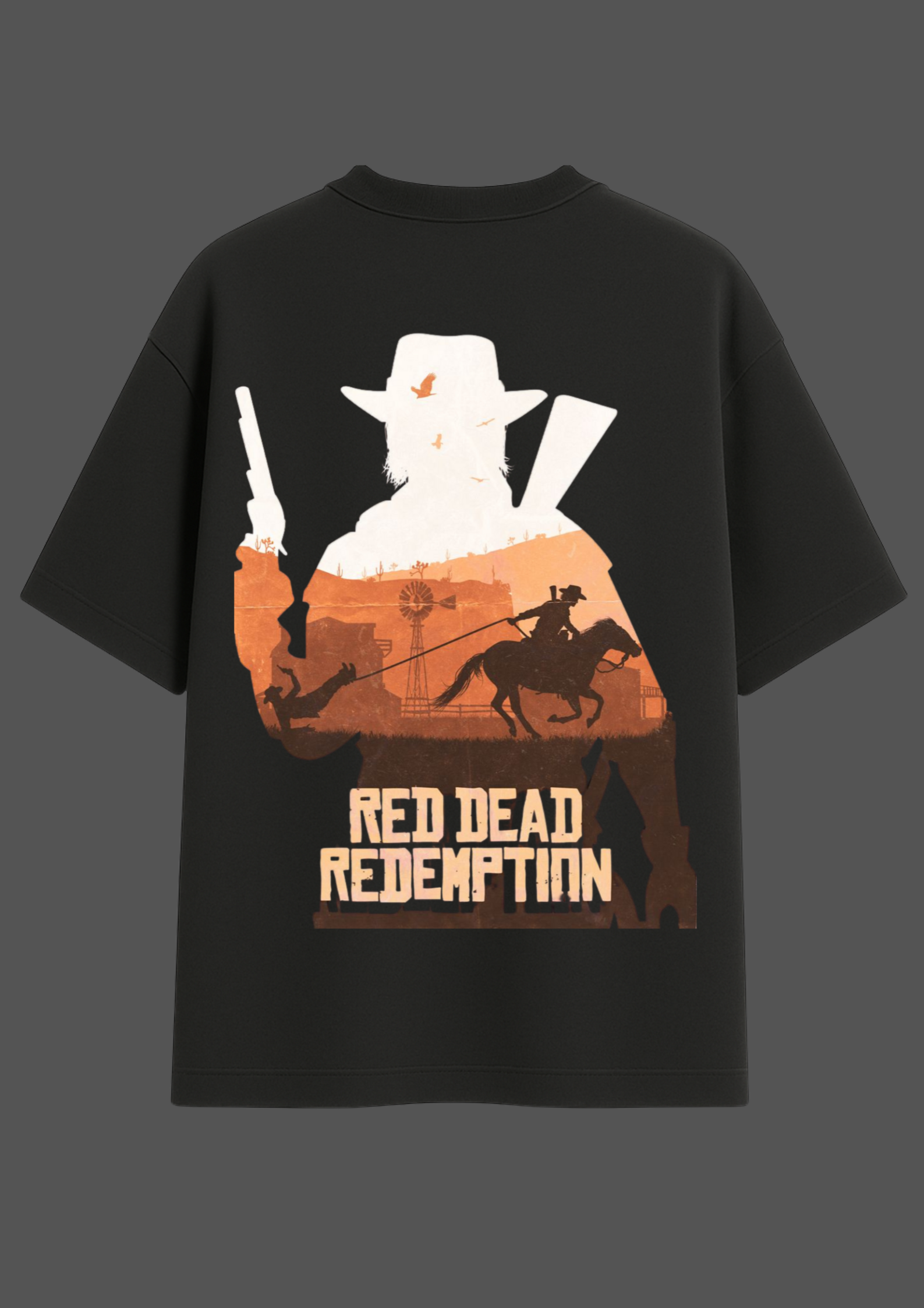 Red Dead Redemption Oversized Unisex tee