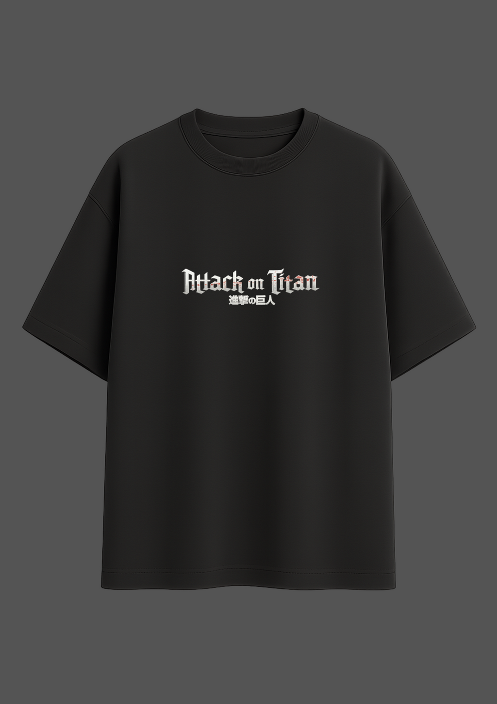 Attack On Titans Oversized Tshirt